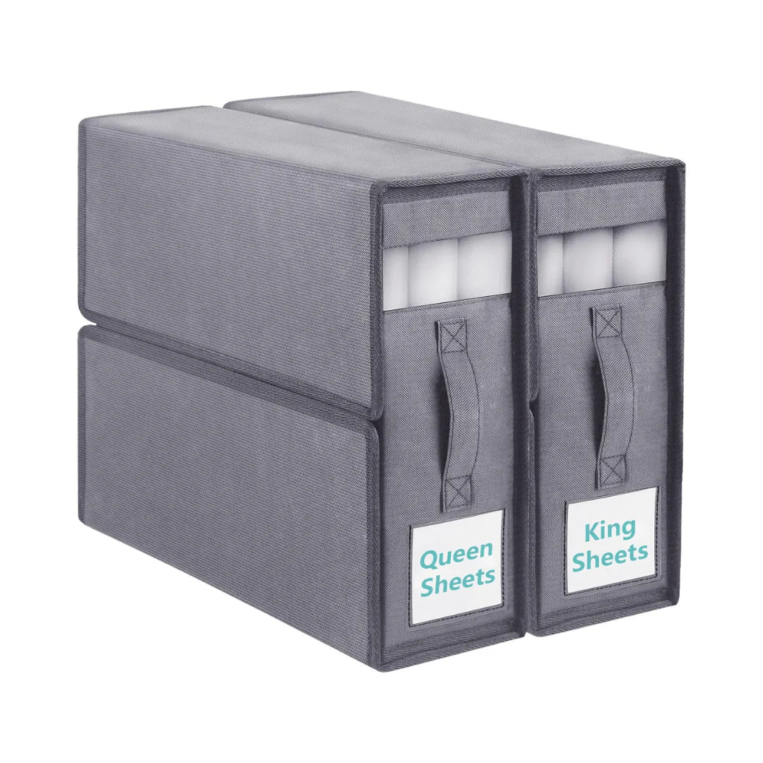 1+1 GRATIS | SheetPack -Faltbare Bettlaken-Aufbewahrungstasche