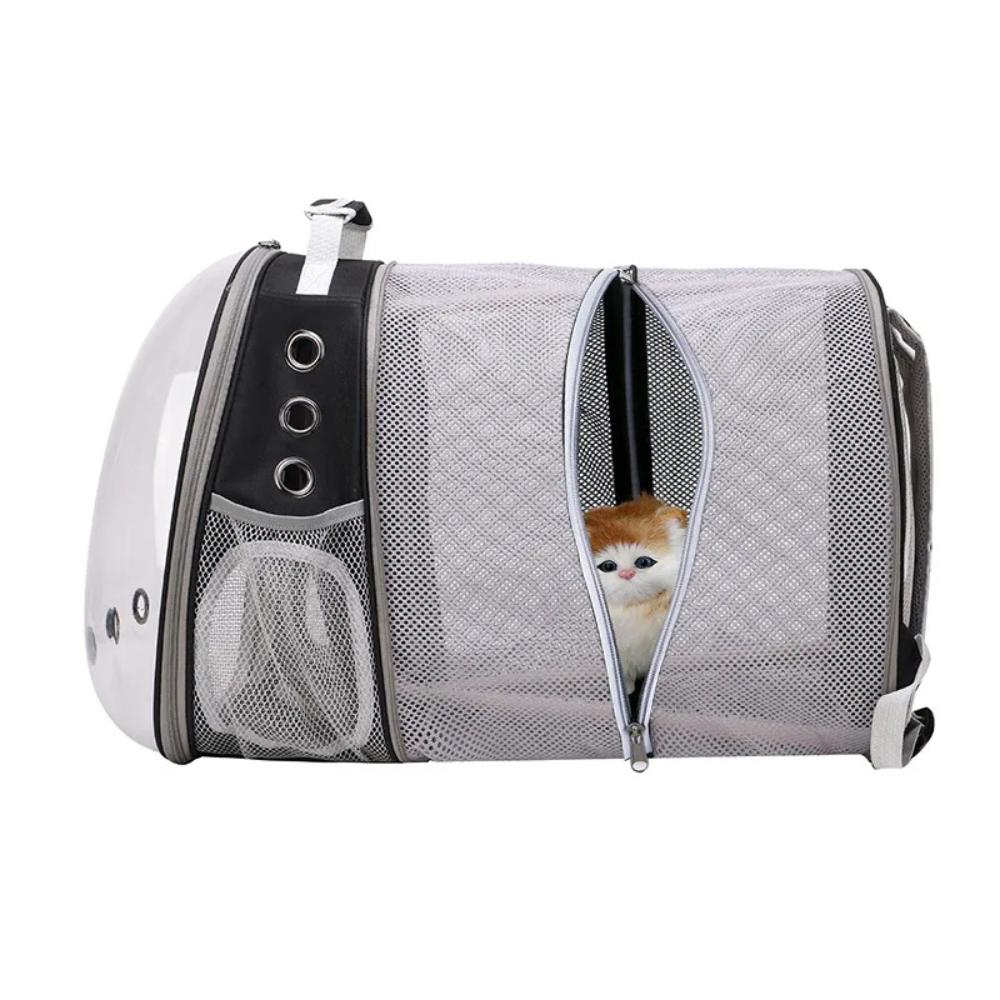 Erweiterbarer Tragbarer Katzenrucksack - Doppelt Ausziehbarer Katzenrucksack