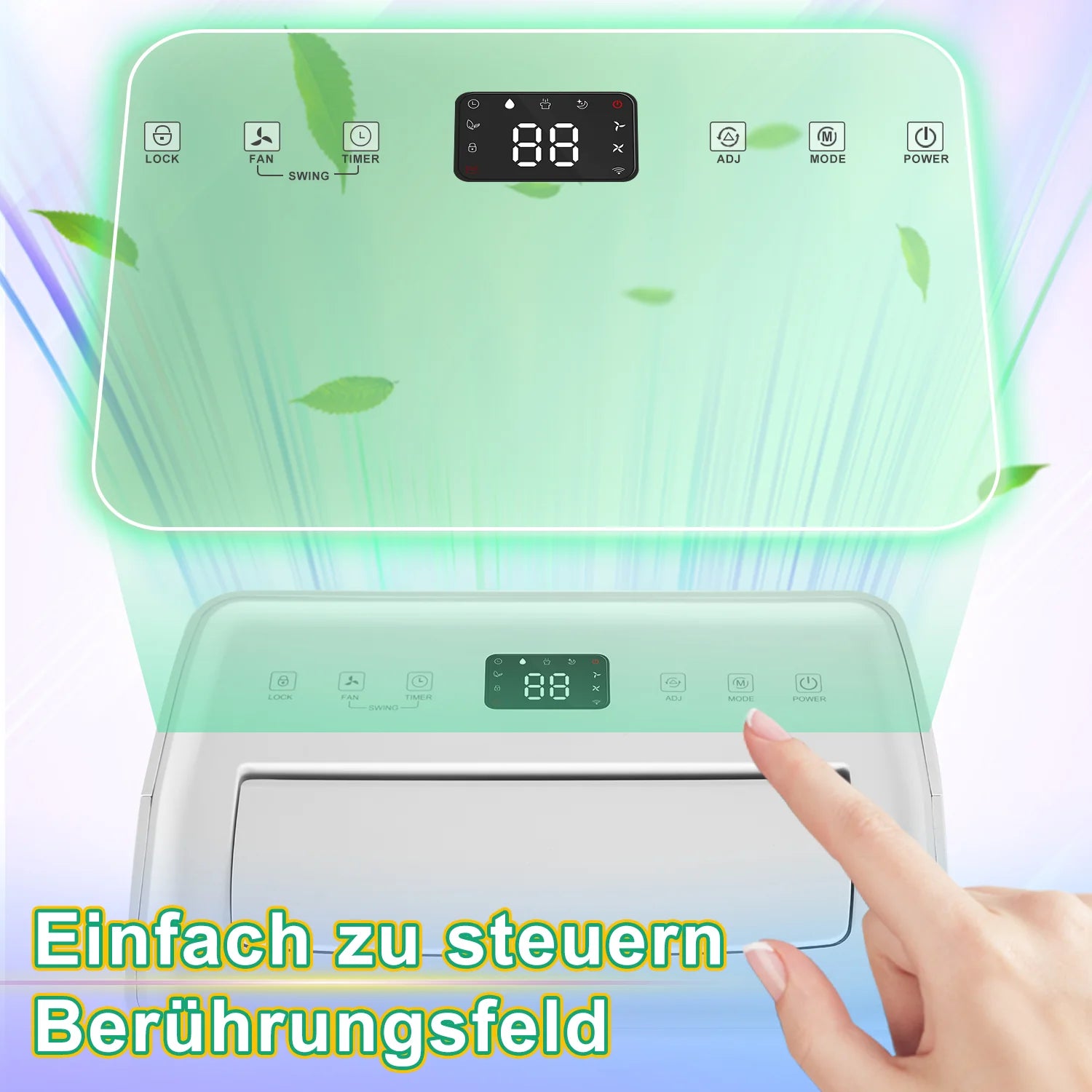 Sonnewelt Luftentfeuchter 26L mit Timerfunktion, Wschetrockungsfunktion, Abtaufunktion