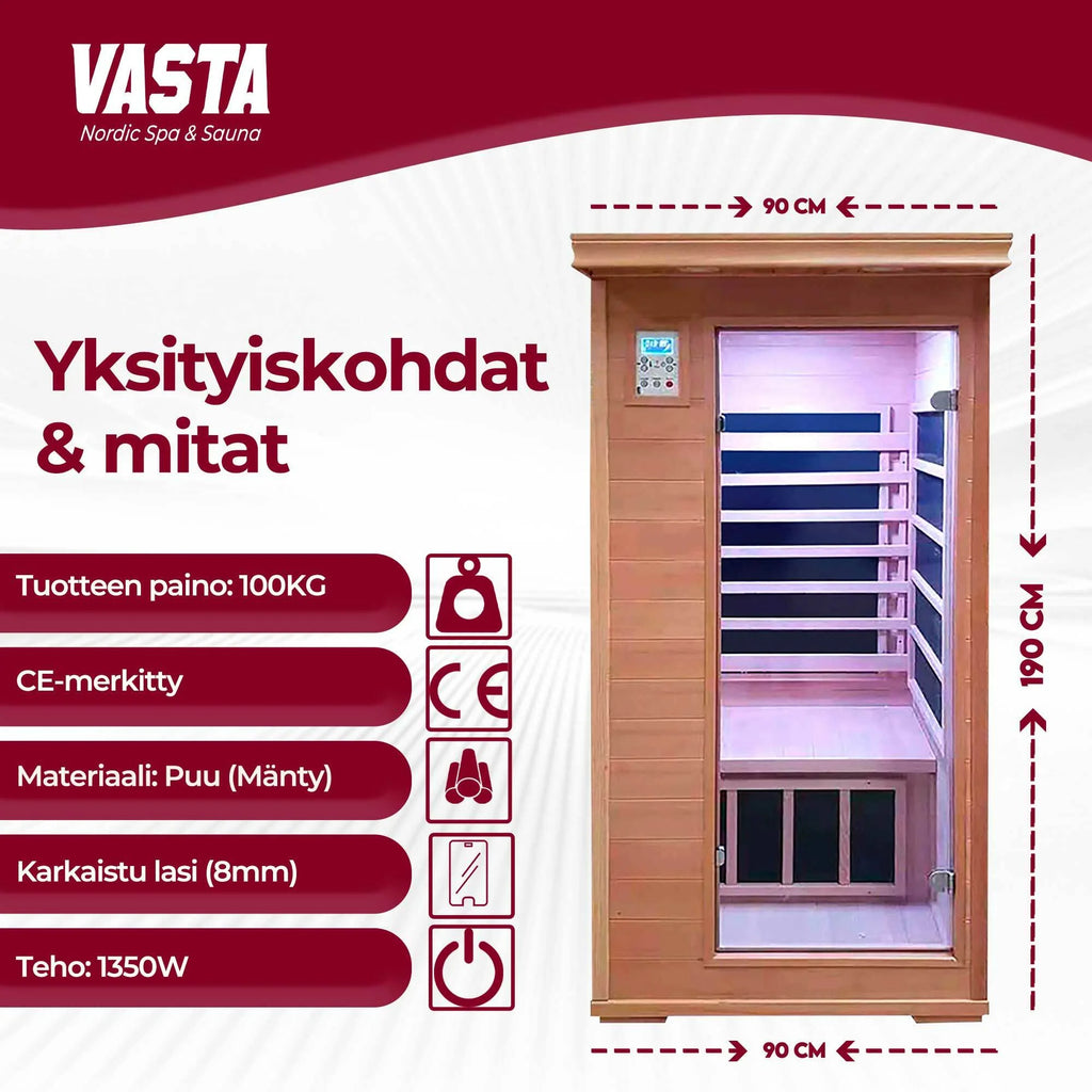 Cabina Infrarossi Vasta 1 Persona